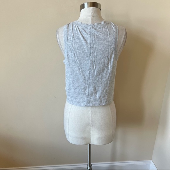 Lululemon Tie Front Tank Top/Heather Grey 26107 - Picture 6 of 6
